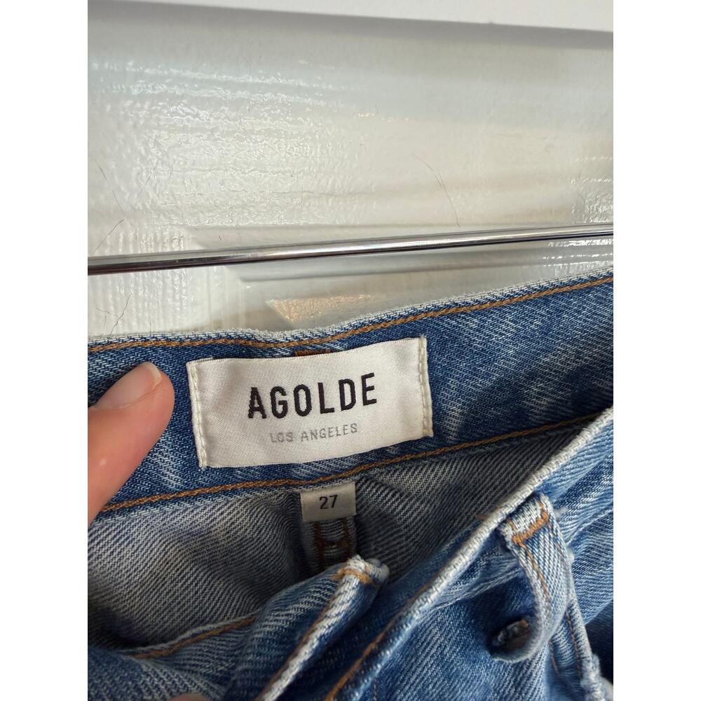 AGOLDE Riley High Rise Straight Crop Size 27 - Picture 4 of 7